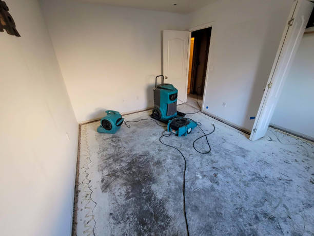 Water damage restoration process in Vienna, VA